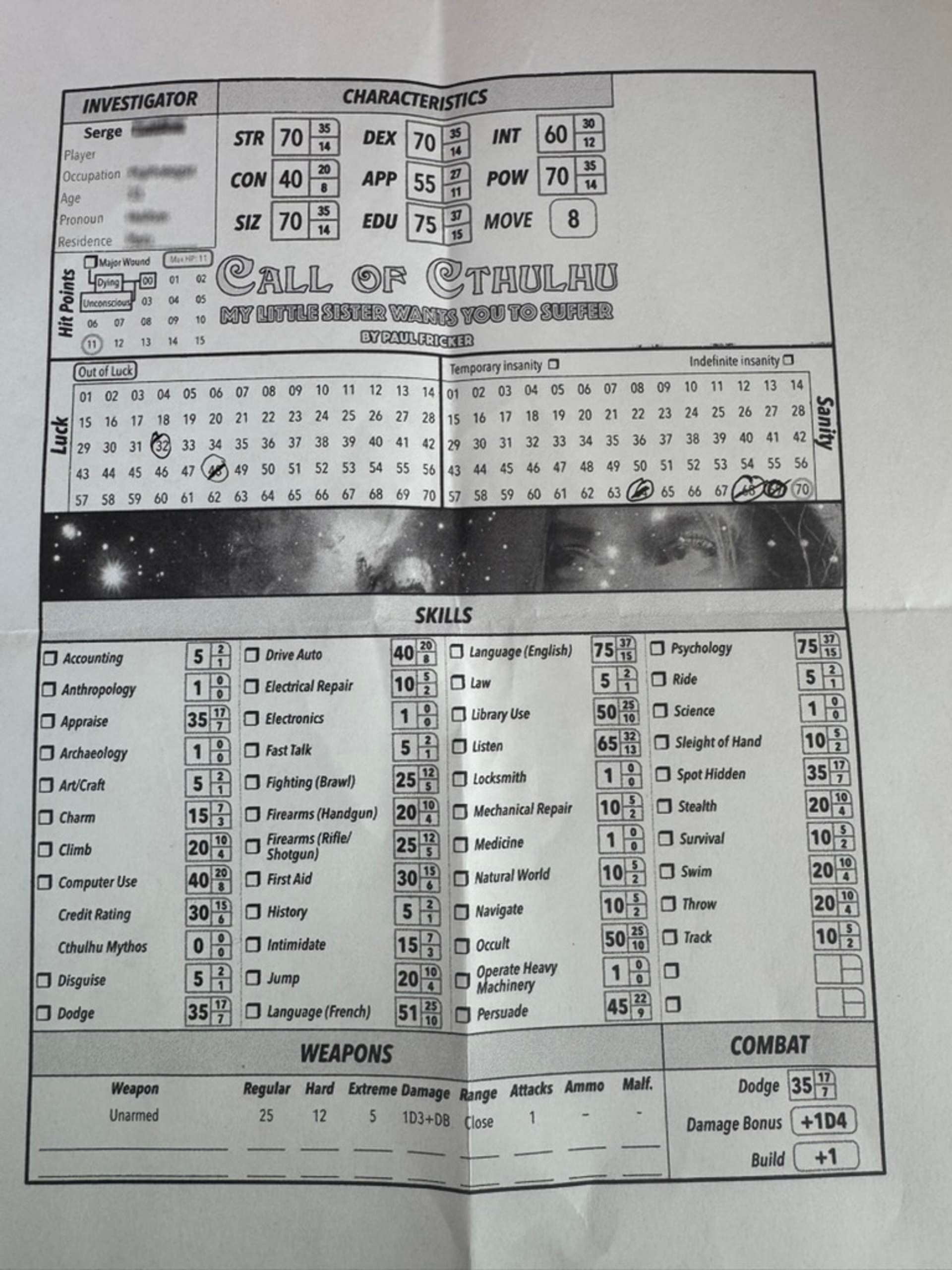 Serge, Psychologist experienced in the way of tasing!